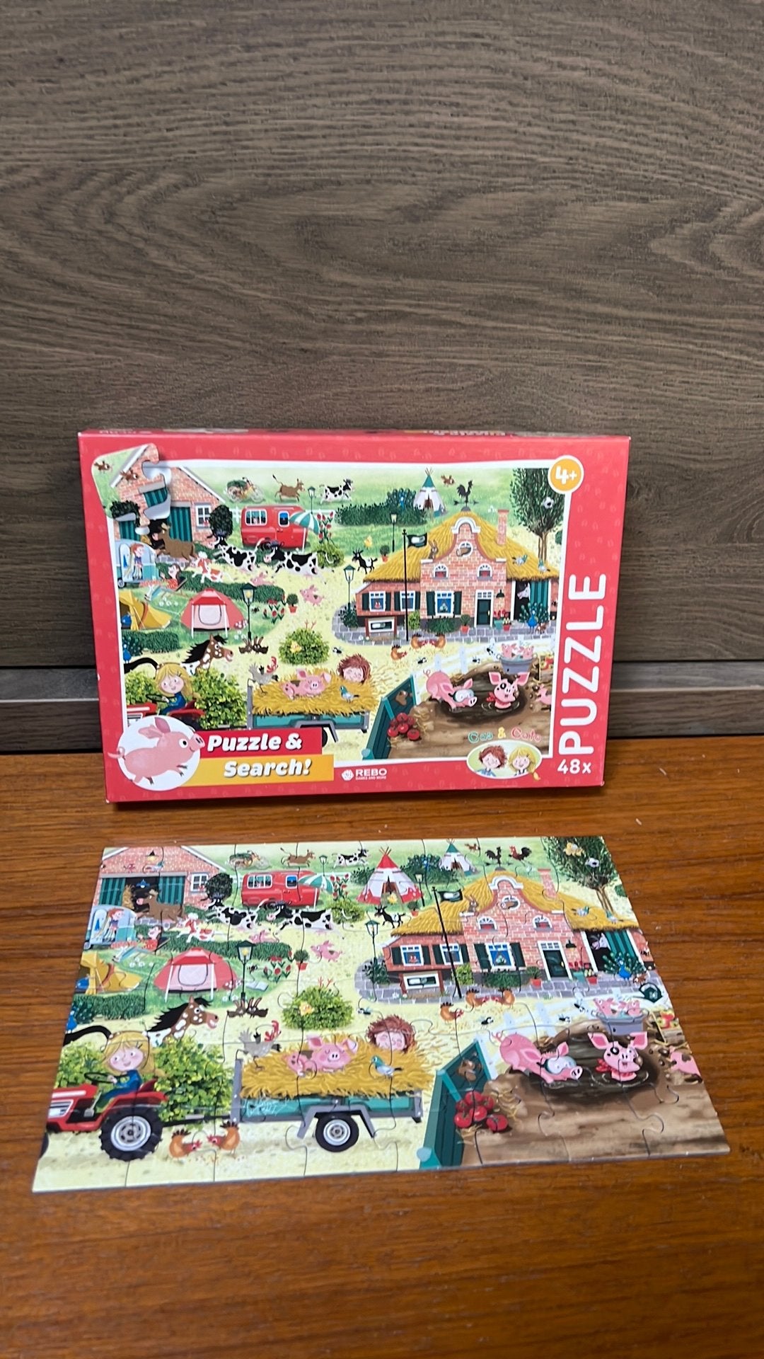 Boerderij Puzzelset, Enfants & Bébés, Jouets | Puzzles pour enfants, Enlèvement, 10 à 50 pièces, Utilisé, 2 à 4 ans