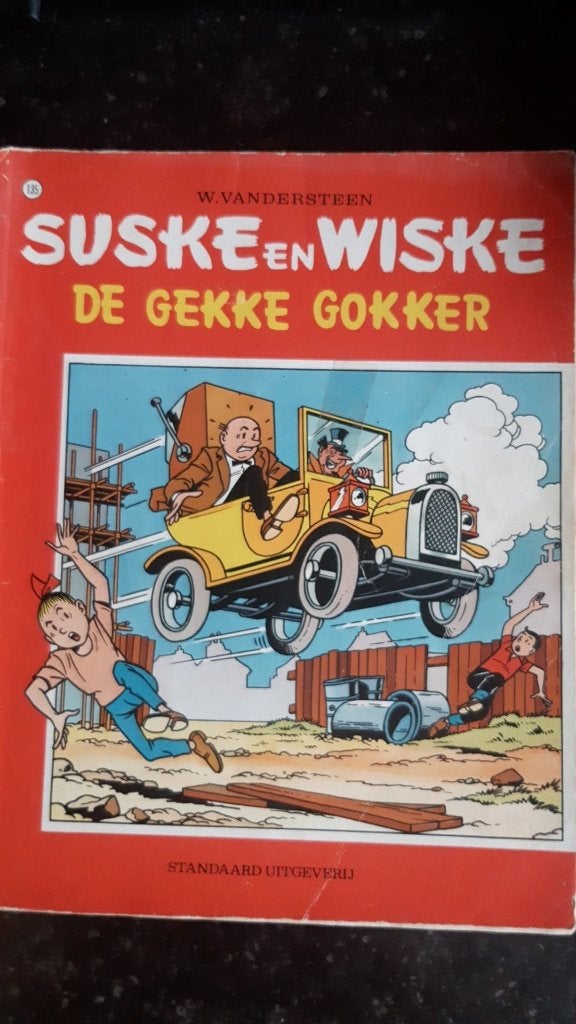 Suske en Wiske 135 - De gekke gokker, Enlèvement, Utilisé