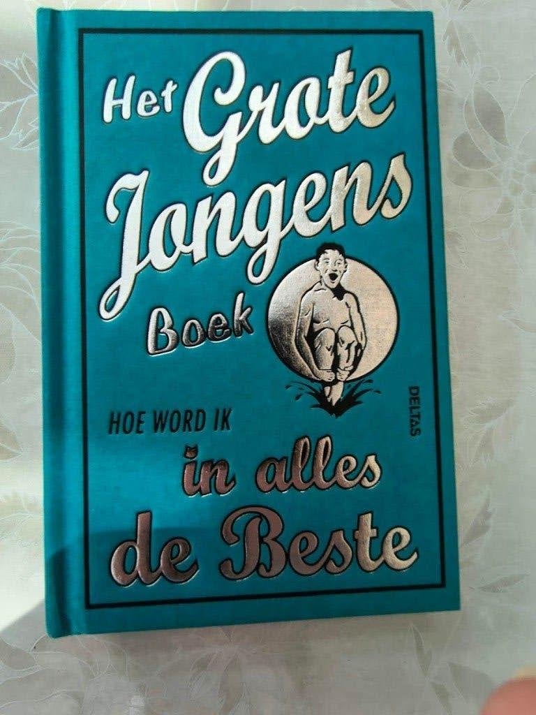 Het grote jongensboek Hoe word ik in alles de beste, Ophalen of Verzenden, Nieuw, Non-fictie