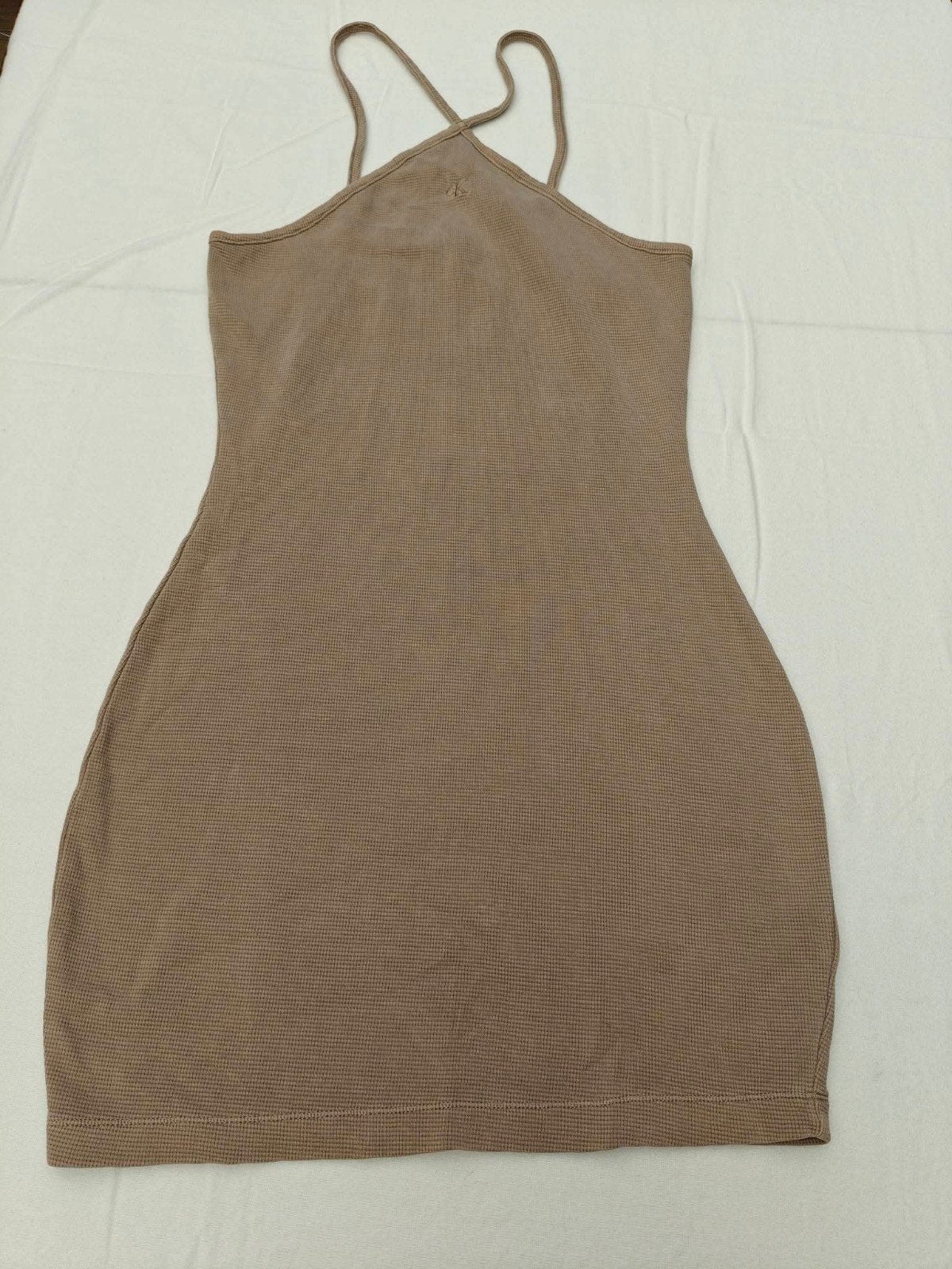 Robe Calvin Klein Jeans XS neuve avec étiquettes, Neuf, Enlèvement ou Envoi, Beige, Taille 34 (XS) ou plus petite