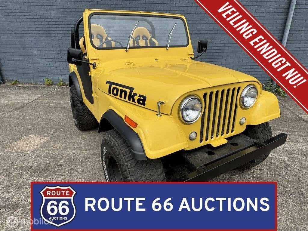 Jeep CJ5 | 1975 | Route 66 Auctions, Autos, Jeep, Achat, Entreprise, Boîte manuelle