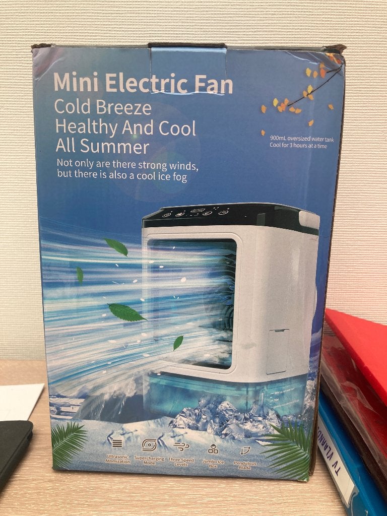 Draagbare mini airco, Minder dan 60 m³, Nieuw, 3 snelheden of meer, Ophalen of Verzenden