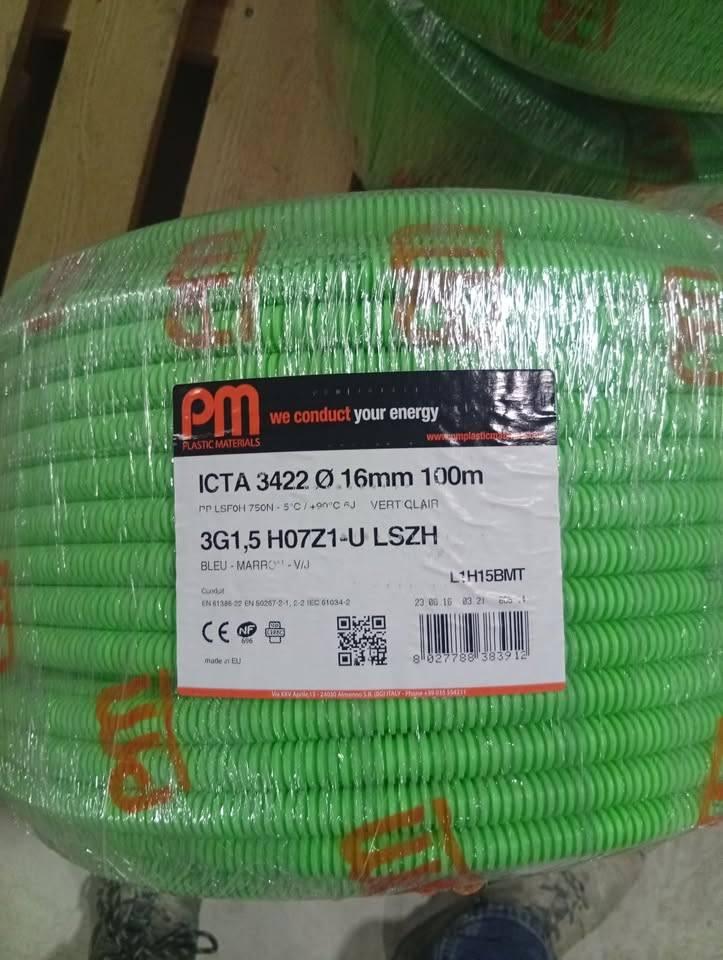 Rollen elektriciteit kabels, Ophalen, Nieuw, Kabel of Snoer
