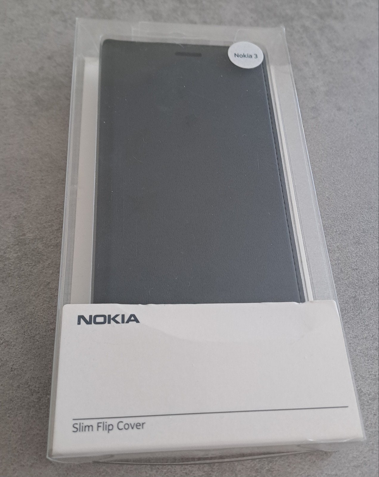Étui à rabat fin pour Nokia CP-303, Enlèvement, Neuf, Protection faces avant et arrière, Nokia