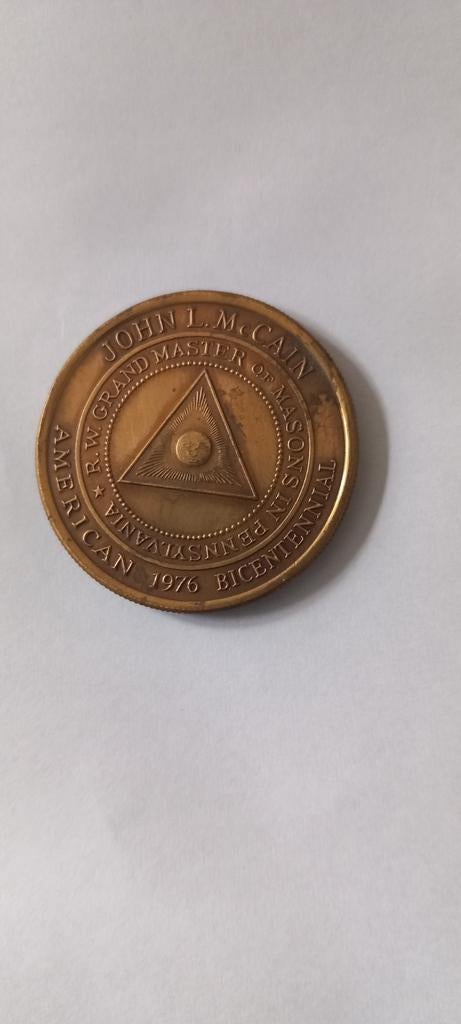 Monnaie maçonnique du bicentenaire américain, Enlèvement ou Envoi