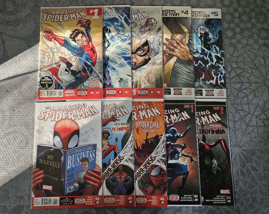 the Amazing Spider-Man (vol.3) #1-10 (2014), Complete serie of reeks, Ophalen of Verzenden, Nieuw