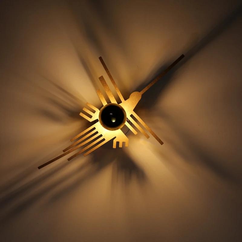 Wand- of plafondlamp Nazdac designlamp of lamp, Ophalen of Verzenden, Nieuw, Hout, Design aminalier et minimaliste