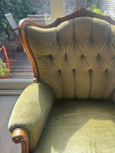 Retro vintage zitzetel, Ophalen, Gebruikt