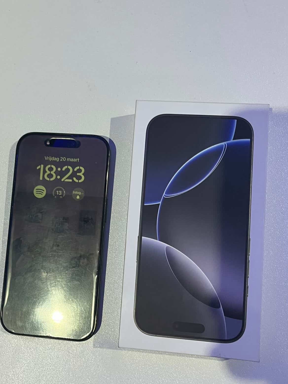 iphone 16 pro, Télécoms, Téléphonie mobile | Housses, Coques & Façades | Apple iPhone, Enlèvement, Comme neuf, IPhone 16