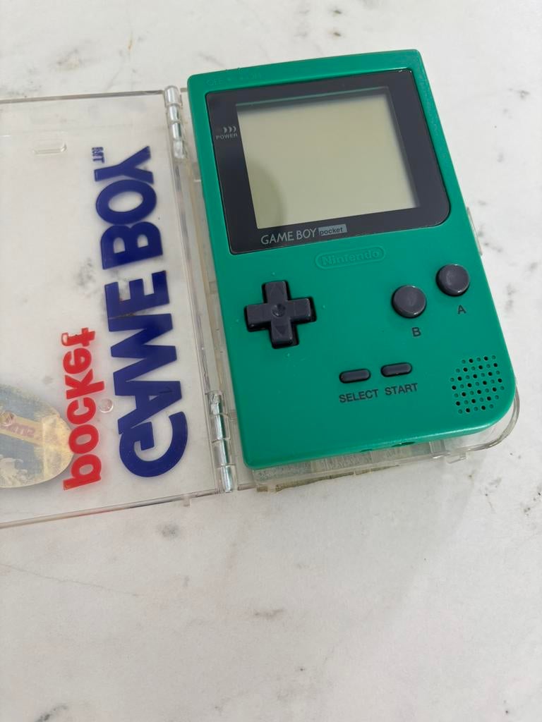 Ninteno pocket, Games en Spelcomputers, Spelcomputers | Nintendo Game Boy, Ophalen of Verzenden, Gebruikt, Game Boy Pocket, Met beschermhoes of tas