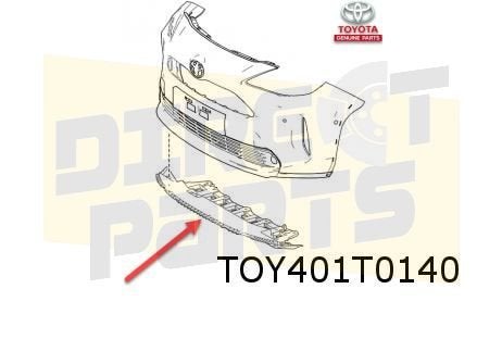 Toyota Yaris Cross (8/21-) (MXP) onderste absorber voorbumpe, Autos : Pièces & Accessoires, Neuf, -, Toyota, -