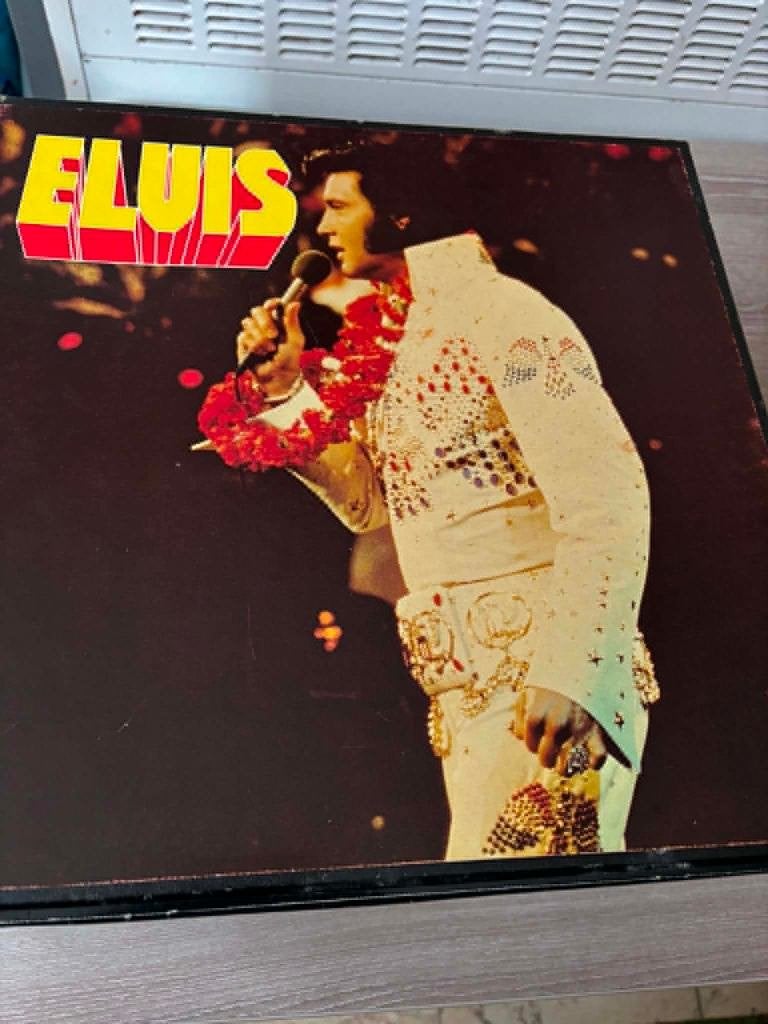 Elvis 7 lpbox, 100 super rocks met poster, Franse persing., Boxset, Gebruikt, Ophalen of Verzenden, Boxset