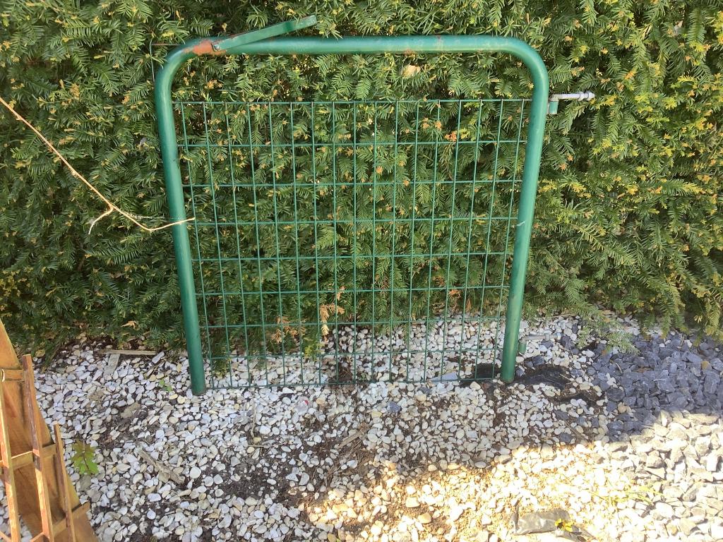 Portail de jardin 1m / 1m, Ophalen, Gebruikt, 100 tot 150 cm, Draaipoort