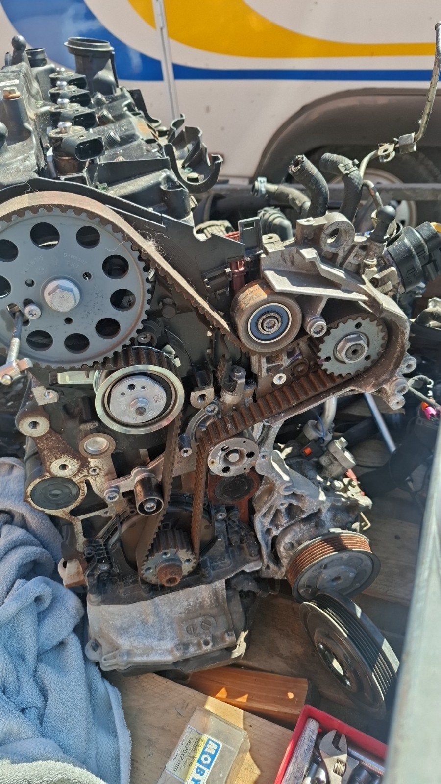 pieces moteur golf 8 2l tdi 150cv 2023, Autos : Pièces & Accessoires, Enlèvement