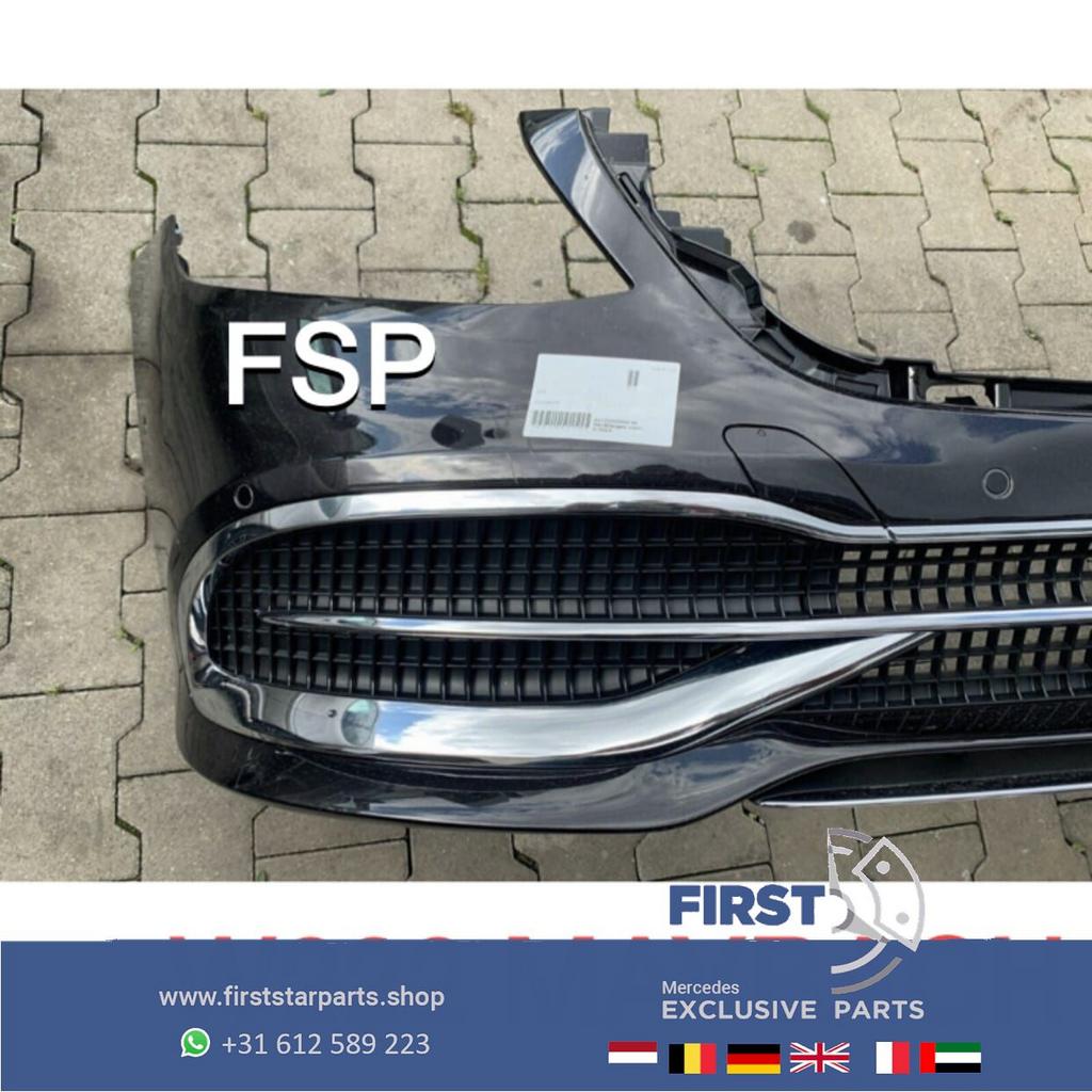 A2228804600 W222 MAYBACH VOORBUMPER COMPLEET ZWART S KLASSE, Utilisé, -, Avant, -