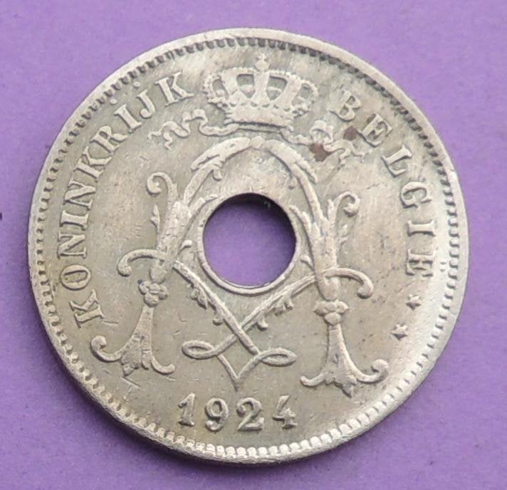 1924 10 centimen NL, Verzenden, Metaal, Losse munt