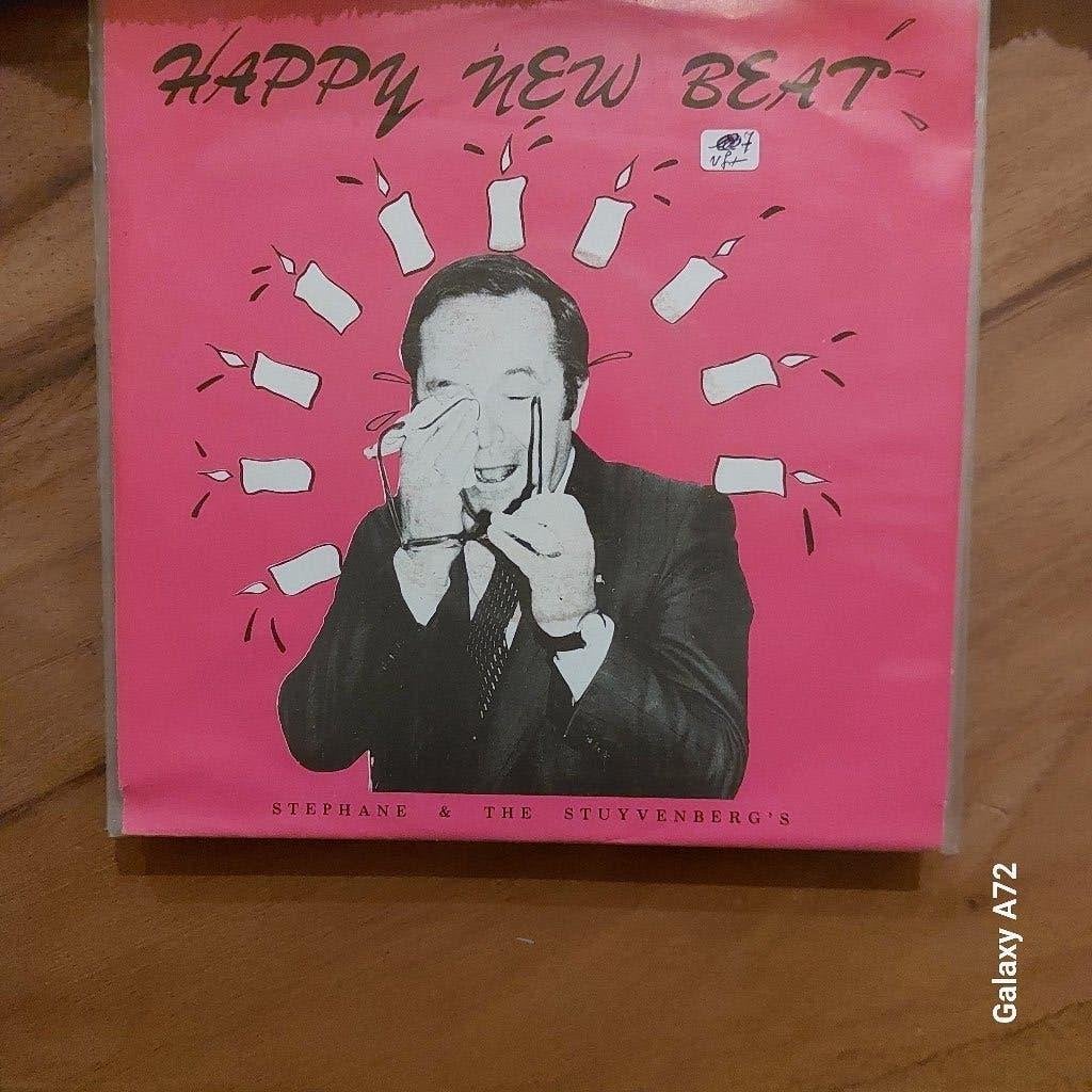 stephane & the stuyvenbergs happy new beat, Cd's en Dvd's, Gebruikt, 7 inch, Ophalen of Verzenden, Dance en House