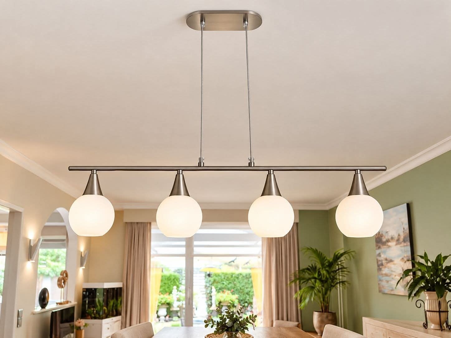 MOOIE MODERNE LUSTERS TE KOOP IN KALMTHOUT !
Geef, Ophalen, E27 (groot), Zo goed als nieuw, Glas