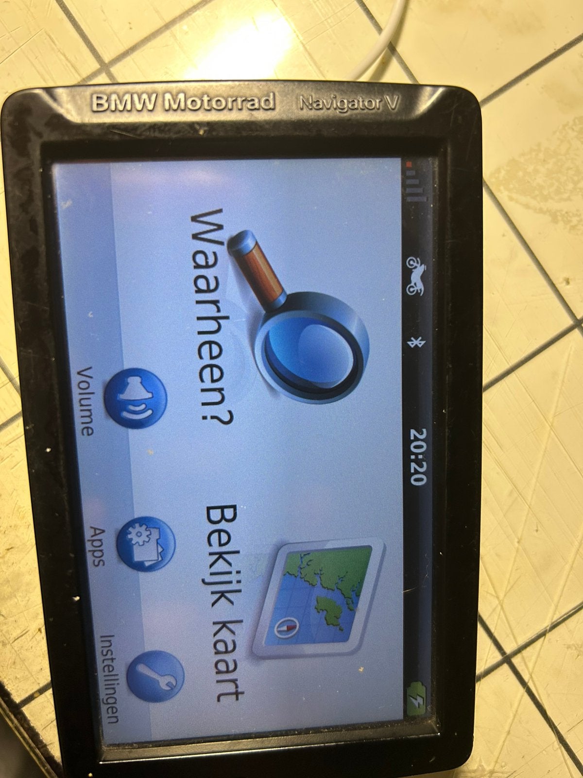 Bmw motorrad Navigator V, Motoren, Accessoires | Navigatiesystemen, Ophalen, Zo goed als nieuw