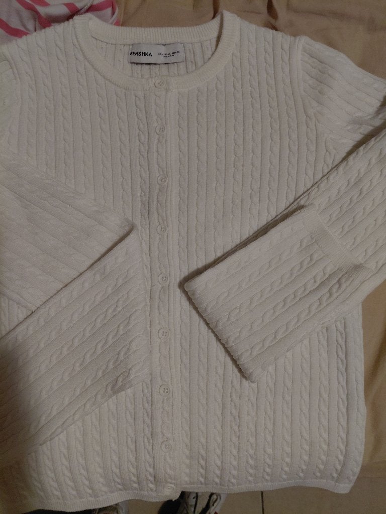 Gilet dames, Kleding | Dames, Truien en Vesten, Ophalen, Wit, Nieuw, Bershka