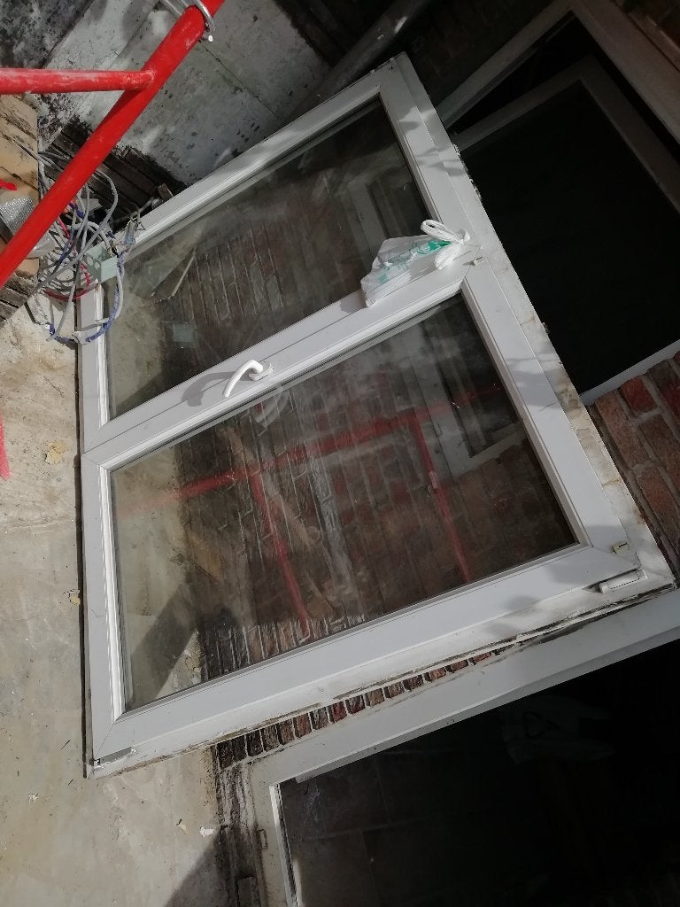 fenetre pvc double chasis, Enlèvement, Utilisé