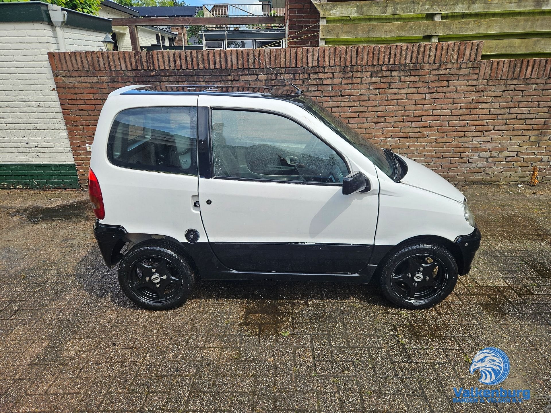 Microcar Virgo 2005, Auto's, Automaat, Wit, Bedrijf, Diesel