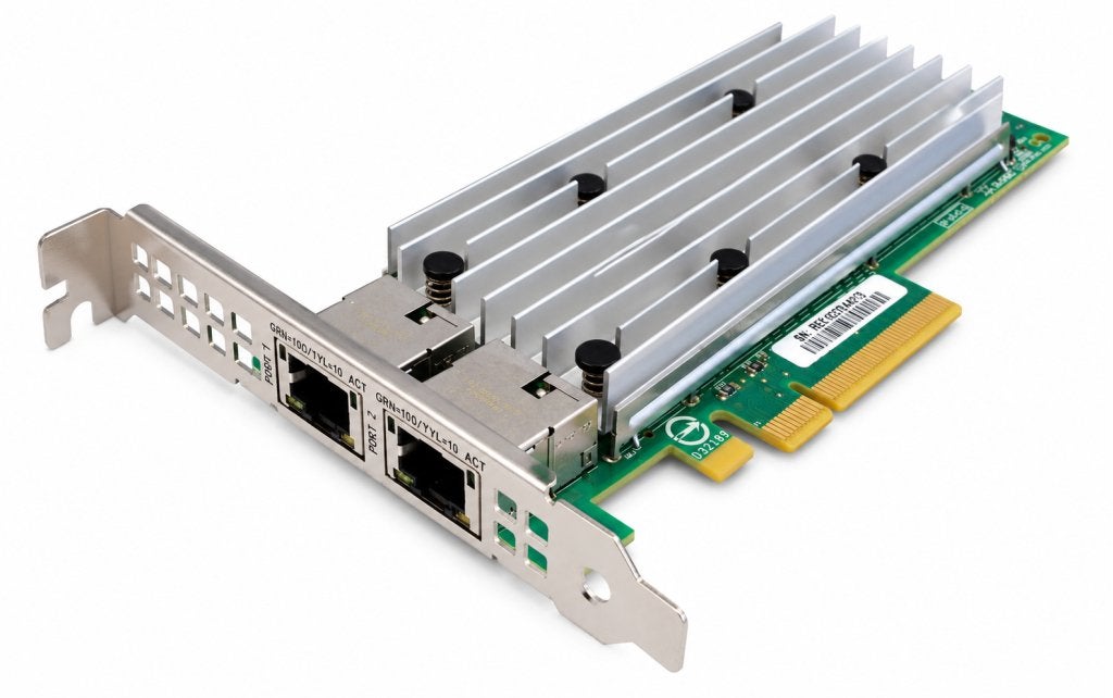 Dell QLogic FastLinq QL41162 2-port 10GbE RJ45 Full Profile, Computers en Software