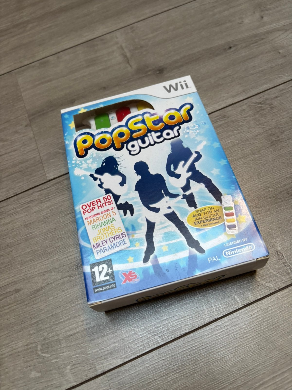 Set de guitare Wii Popstar, complet !, Enlèvement ou Envoi, 1 joueur, À partir de 12 ans, Comme neuf
