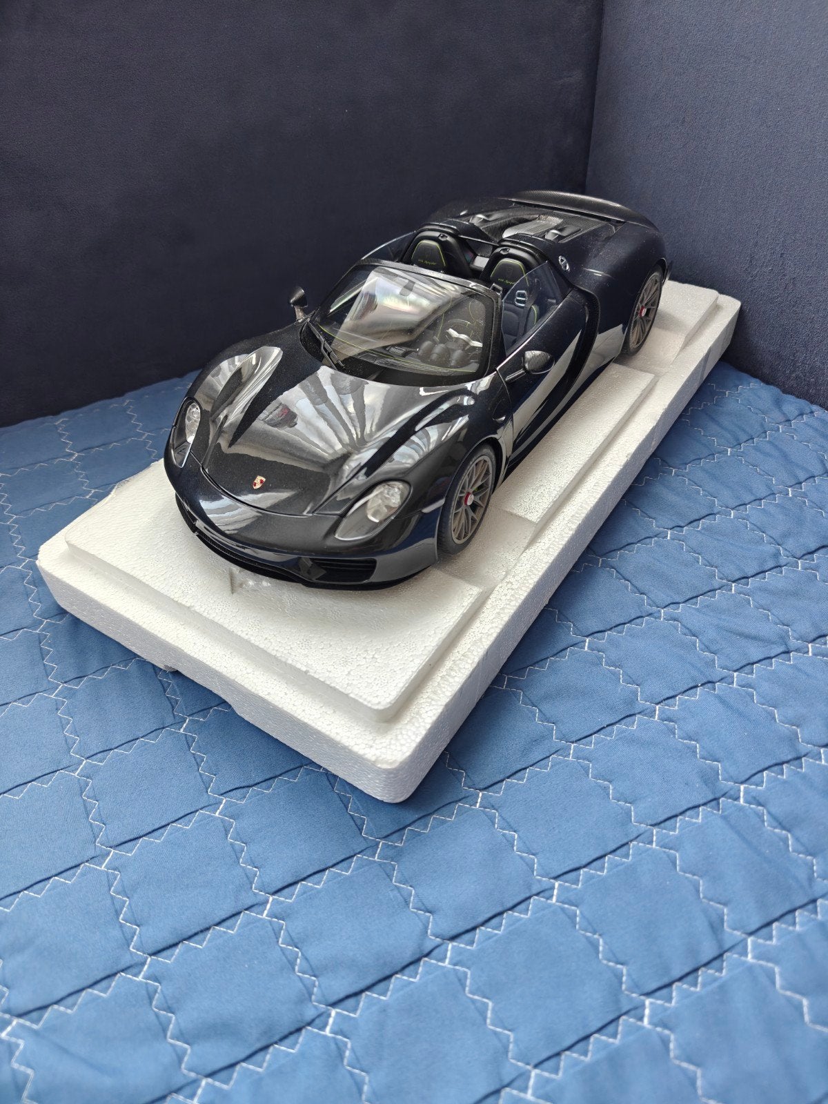 porche 918 spyder 1/12, Enlèvement, Comme neuf, 1:9 à 1:12, Voiture