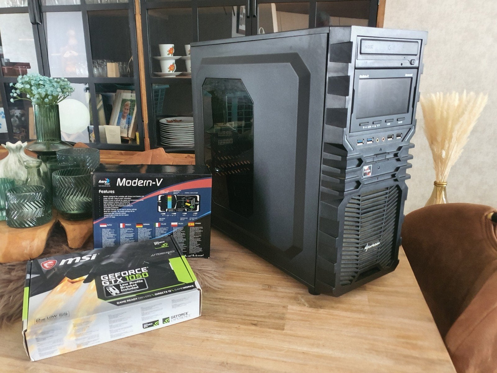 Amd Ryzen3 2200g gtx 1060 ssd + 1Tb win11, Ophalen, Gaming, SSD