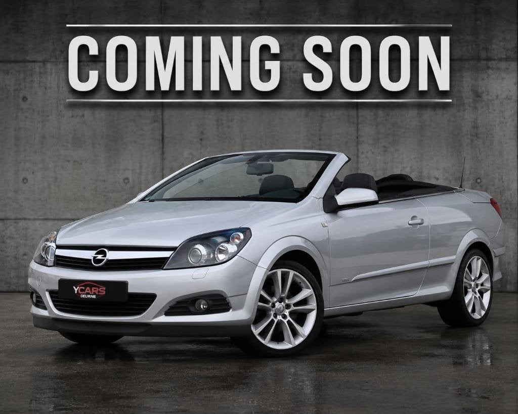 Opel Astra 1.6i 16v Twintop CABRIO 78.000km's Automaat, Auto's, Opel, Zwart, 4 cilinders, Cabriolet, 1796 cc