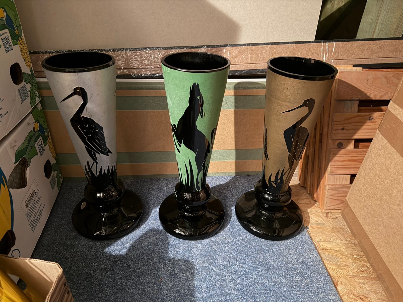 Verre Booms, Antiquités & Art, Enlèvement ou Envoi