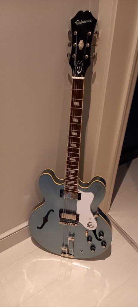 Epiphone Riviera Pelham Blue. NIEUW!, Muziek en Instrumenten, Snaarinstrumenten | Gitaren | Elektrisch, Ophalen, Epiphone
