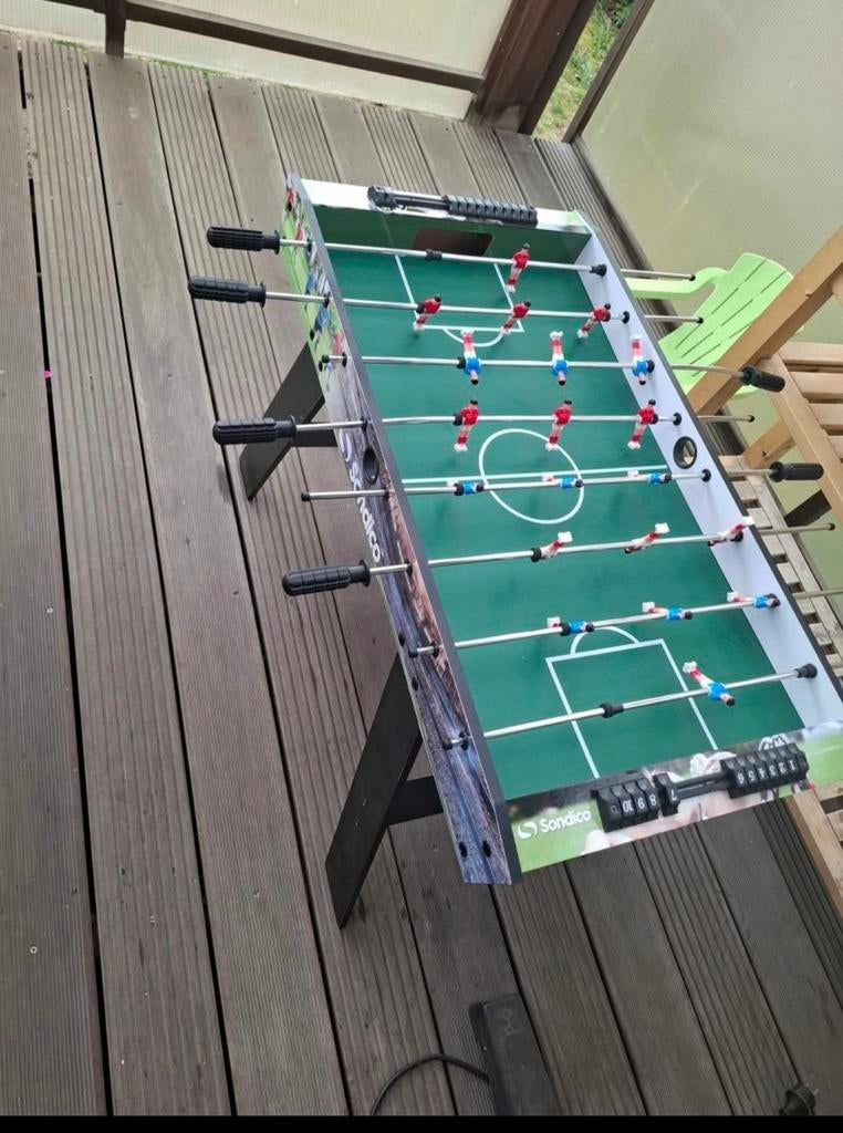 Tafel voetbal, Ophalen