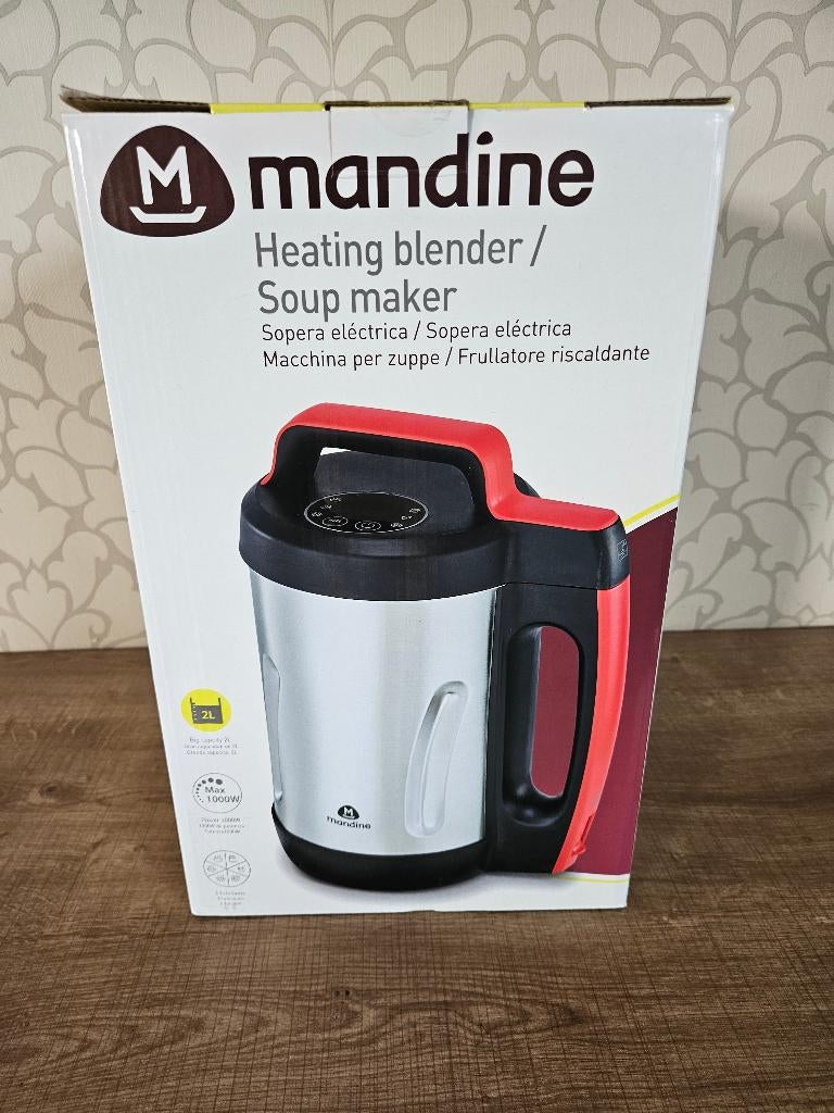mandine heating blender / soup maker, Ophalen of Verzenden, Nieuw, Soepmaker