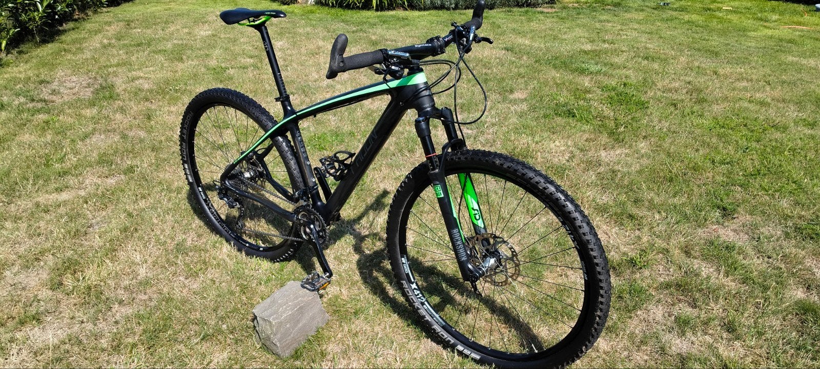 VTT full carbone 29'', Enlèvement
