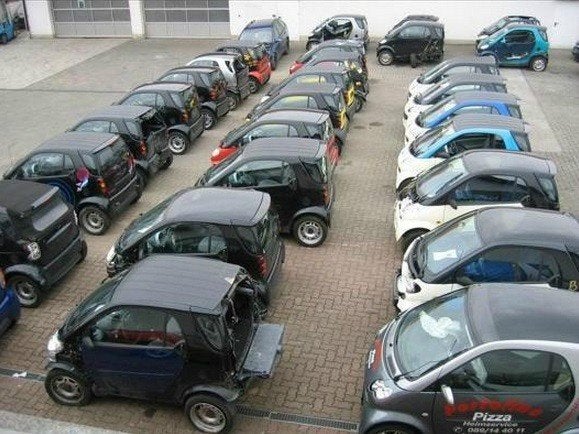 Diverse Smart fortwo onderdelen voor het 450 model, Ophalen, Blauw, Smart