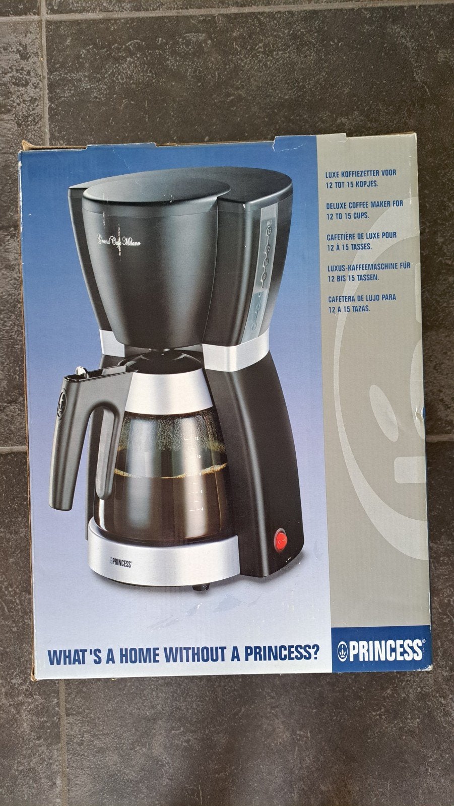 koffiezet princess, Ophalen