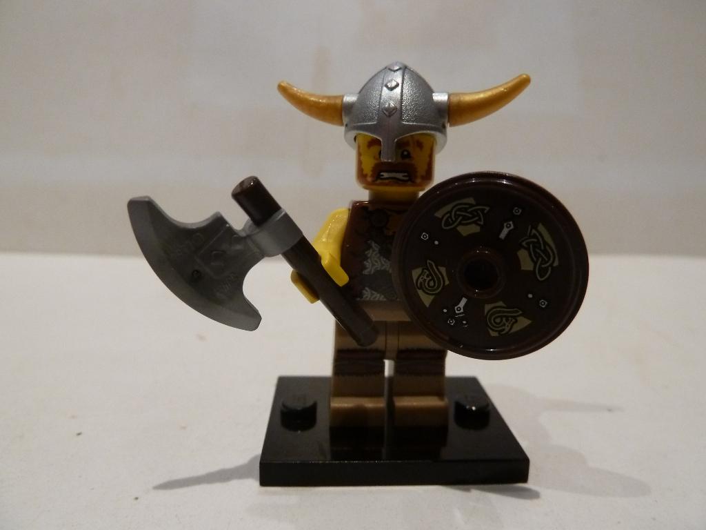 Minifigures à collectionner Lego série 4 col04-6 Viking, Lego, Comme neuf, Minifigurine, Complet