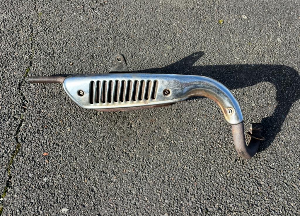 Honda z50j volledige uitlaat, Motoren, Onderdelen | Honda, Ophalen of Verzenden, Gebruikt