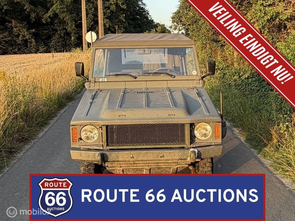 Volkswagen Iltis | 1978 | Route 66 Auctions, Volkswagen, Zwart, Bedrijf, Handgeschakeld