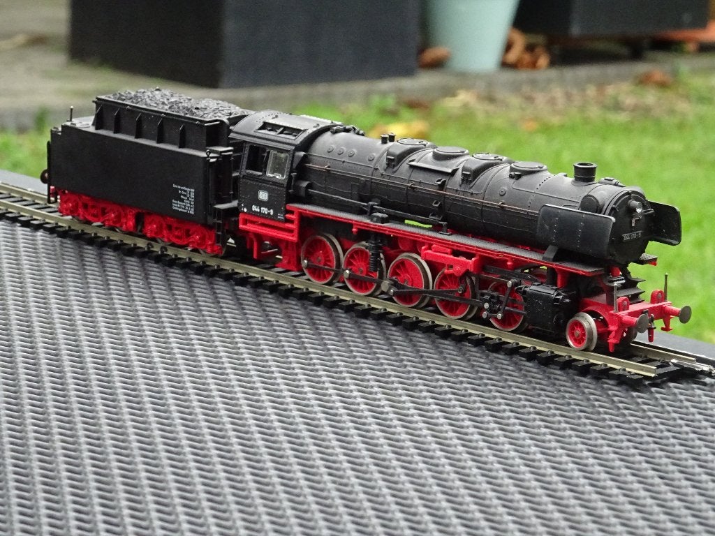 Duitse stoomlocomotief - Jouef - HO, Hobby en Vrije tijd, Gebruikt, Jouef, Ophalen of Verzenden, Gelijkstroom