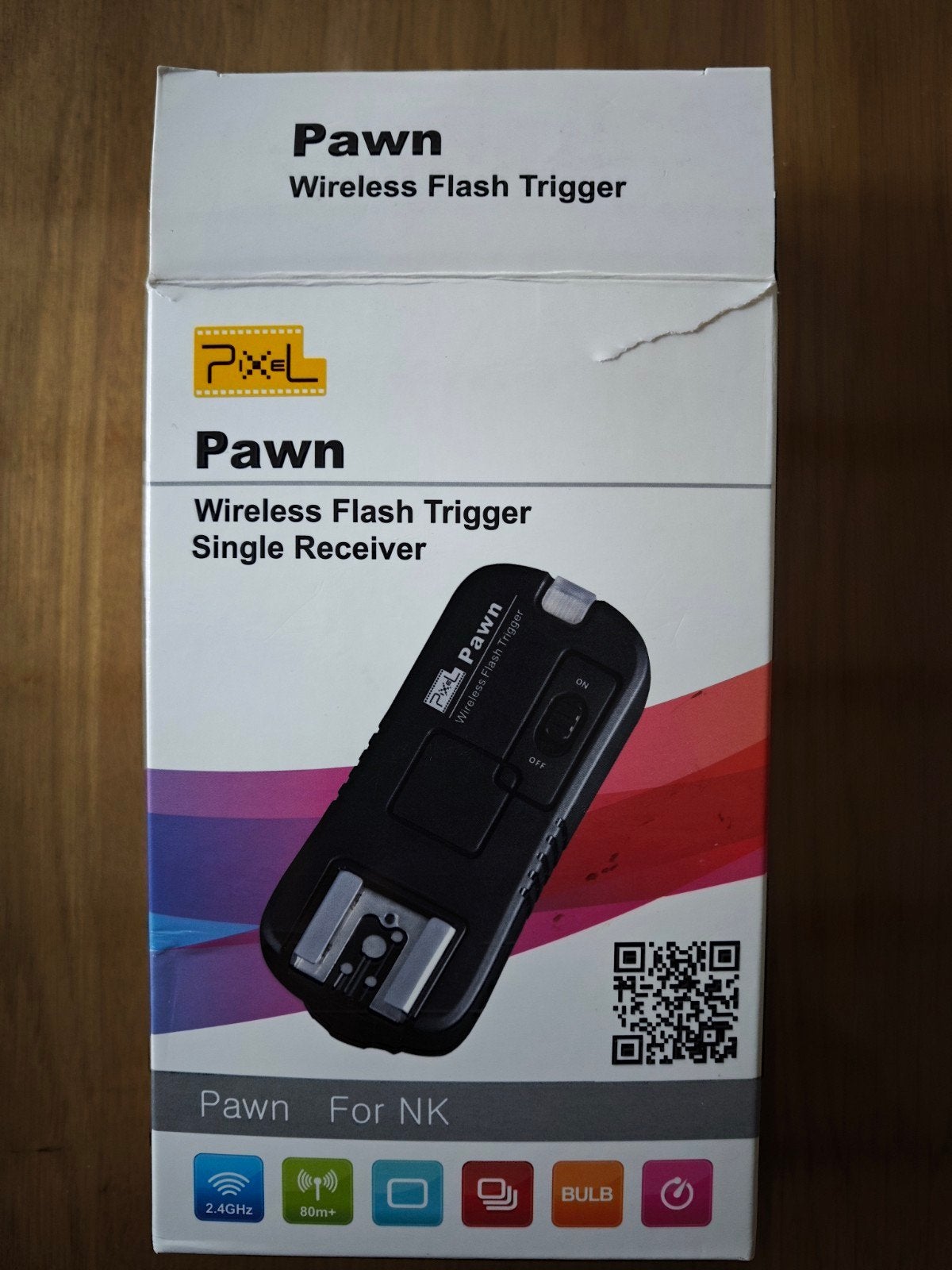 Pawn ..Wireless flash single receiver voor NIKON., Audio, Tv en Foto, Externe flitser, Nieuw, Draadloos, Nikon