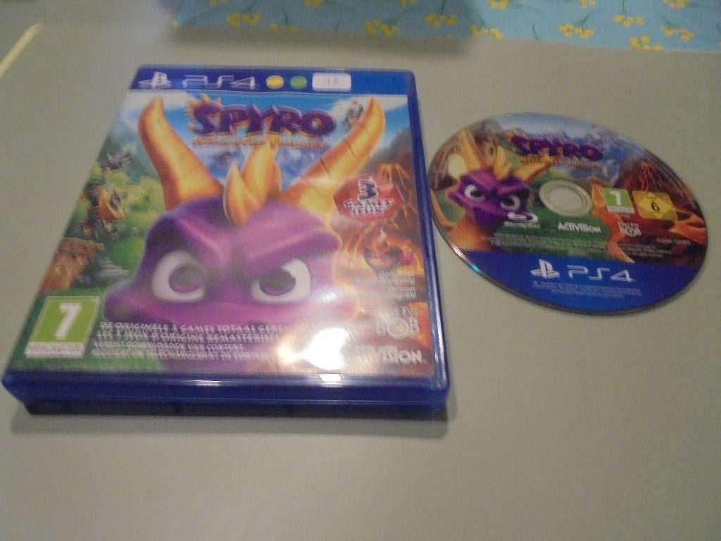Playstation 4 Spyro Reignited Trilogy (orig), Games en Spelcomputers, Avontuur en Actie, Gebruikt, Verzenden, 1 speler