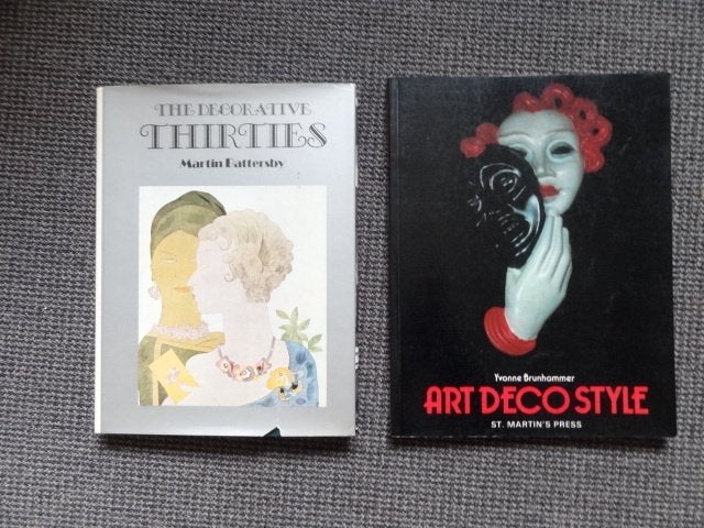 Twee boeken over de Art Deco periode, Verzenden, Gelezen