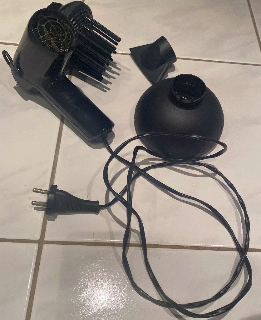 Haardroger, föhn, Braun 1200, Bijoux, Sacs & Beauté, Beauté | Soins des cheveux, Enlèvement, Comme neuf, Sèche-cheveux
