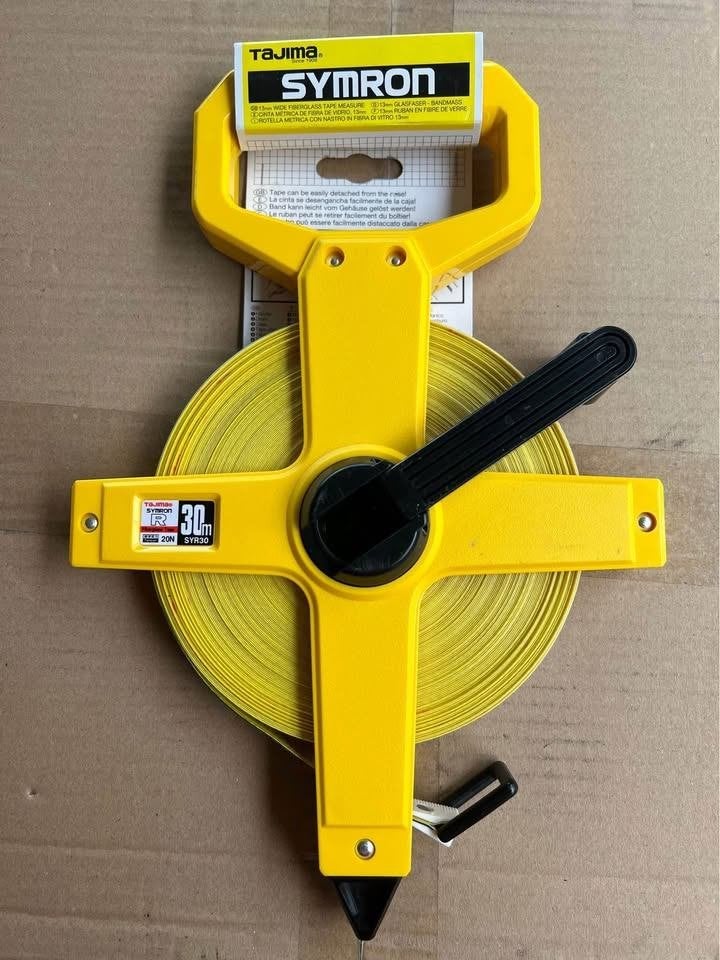 Nieuwe Tajima Symron SYR30 Landmeter, Enlèvement, Neuf, Mètre ruban, Autres marques