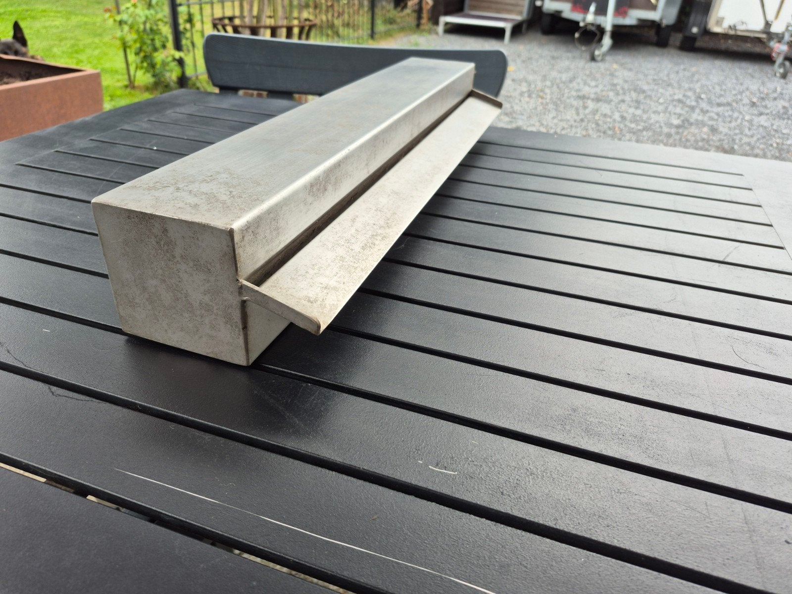 Waterval RVS 60 cm, Jardin & Terrasse, Pièces d'eau & Fontaines, Enlèvement, Cascade