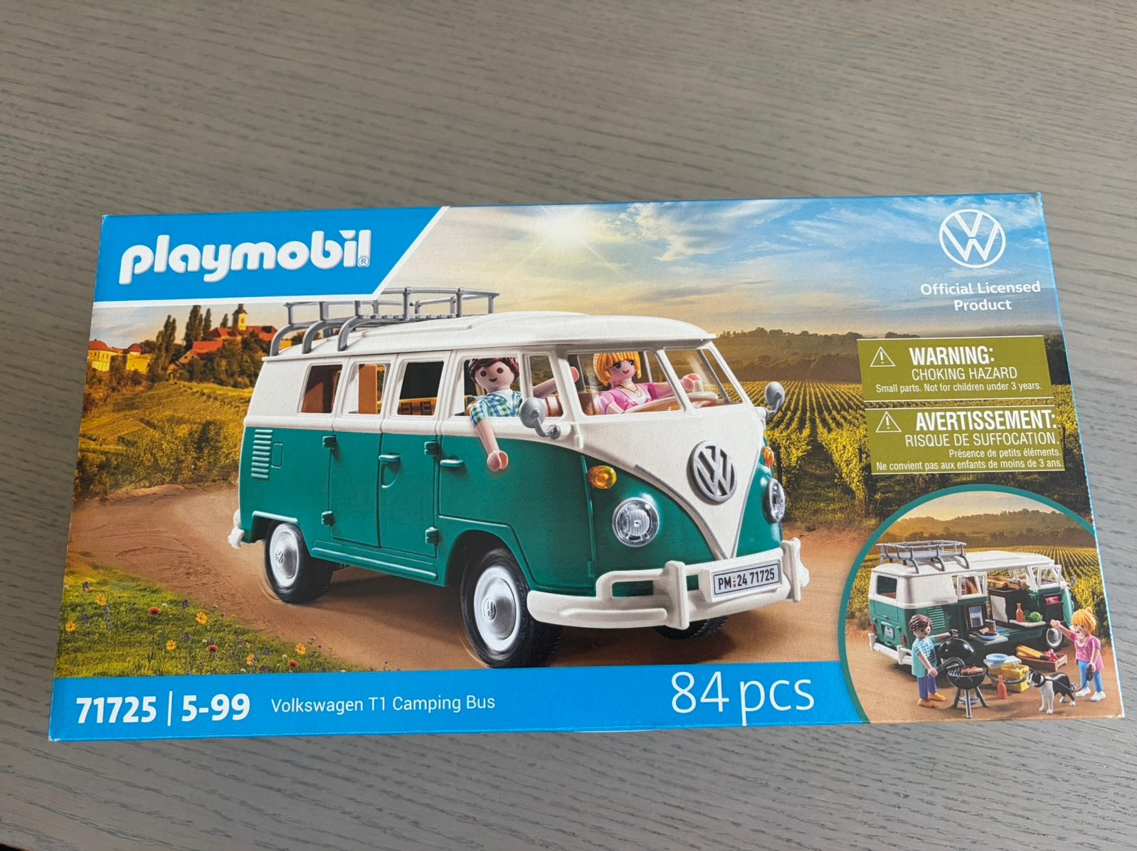 Playmobil Volkswagen camping bus, Ophalen, Zo goed als nieuw, Complete set, Voertuig