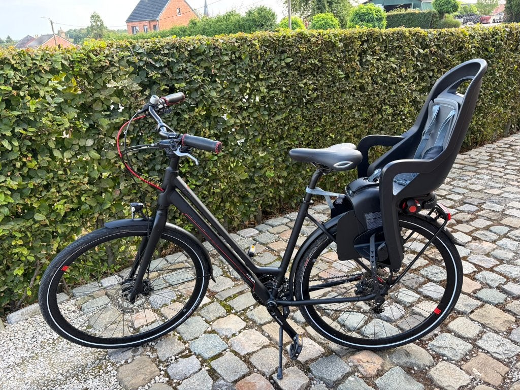 Kinderzitje Polisport voor op bagagedrager, Fietsen en Brommers, Ophalen, Achterzitje, 9 t/m 18 kg, Polisport
